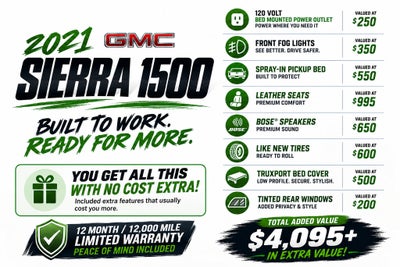 2021 GMC Sierra 1500 SLT