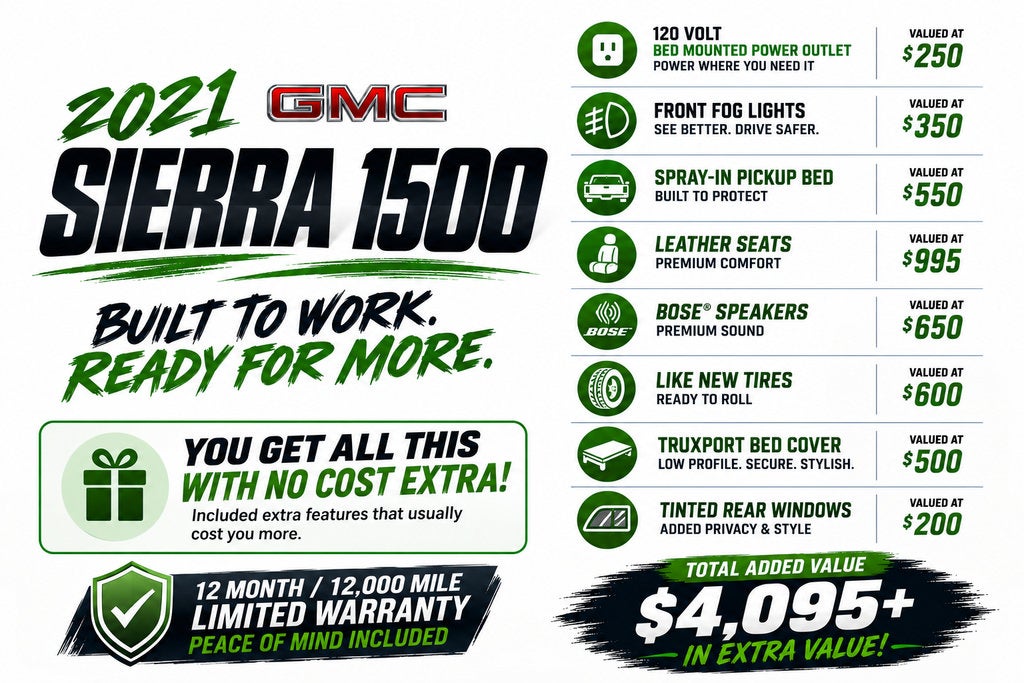 2021 GMC Sierra 1500 SLT