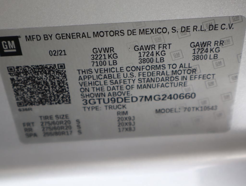 2021 GMC Sierra 1500 SLT