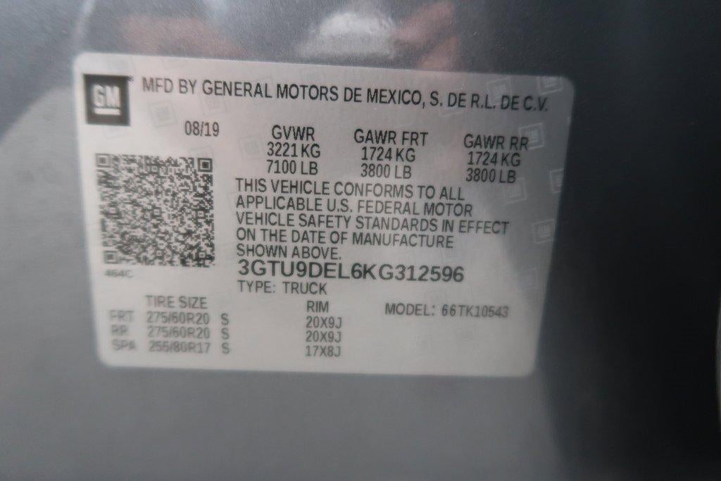 2019 GMC Sierra 1500 4WD Crew Cab 147" SLT