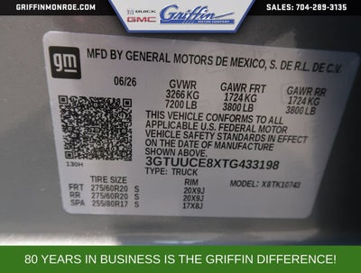 2026 GMC Sierra 1500 Elevation