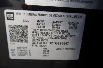 2026 GMC Sierra 1500 Elevation