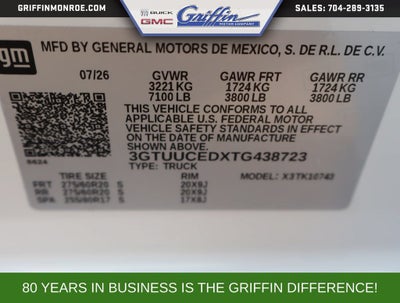 2026 GMC Sierra 1500 Elevation