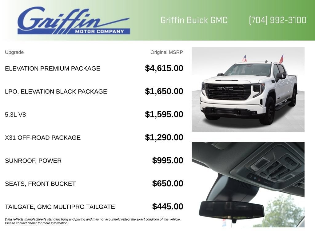 2026 GMC Sierra 1500 Elevation