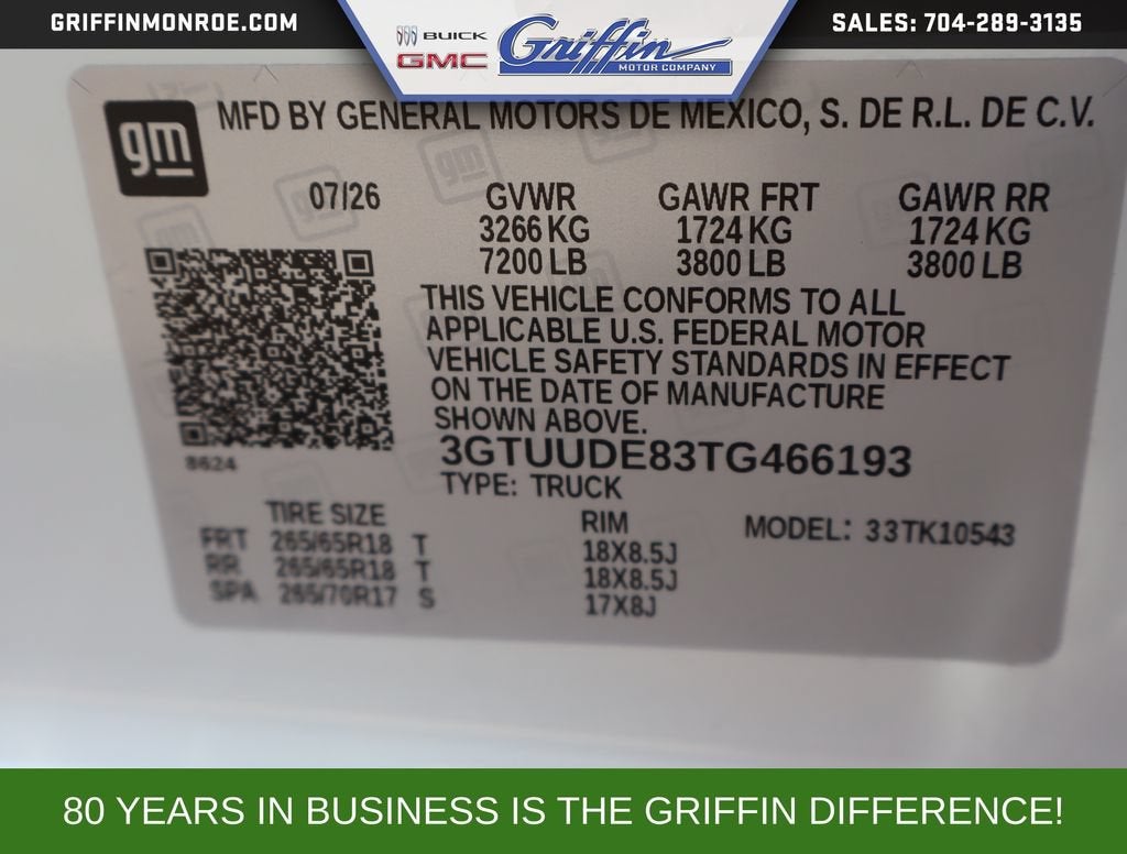 2026 GMC Sierra 1500 SLT