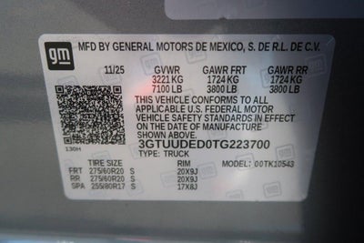 2026 GMC Sierra 1500 SLT