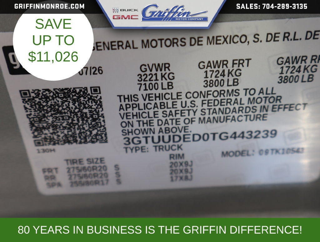 2026 GMC Sierra 1500 SLT