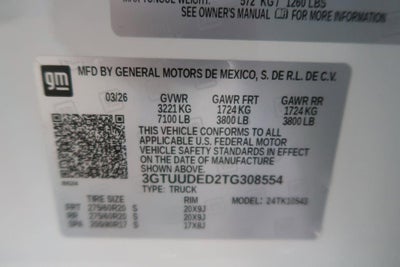 2026 GMC Sierra 1500 SLT
