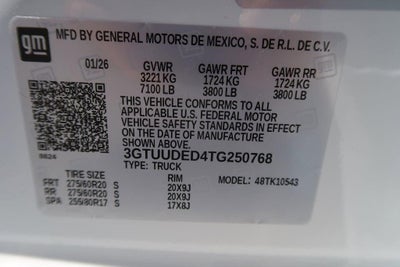 2026 GMC Sierra 1500 SLT