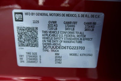 2026 GMC Sierra 1500 SLT