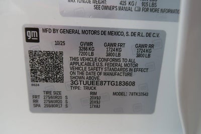 2026 GMC Sierra 1500 AT4