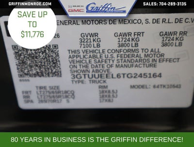 2026 GMC Sierra 1500 AT4