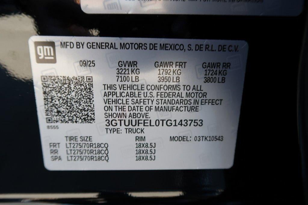 2026 GMC Sierra 1500 AT4X