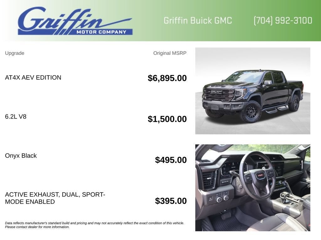 2025 GMC Sierra 1500 AT4X