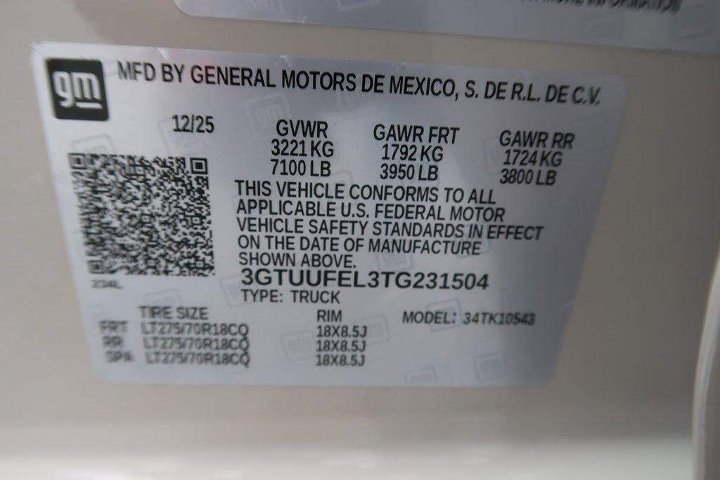 2026 GMC Sierra 1500 AT4X