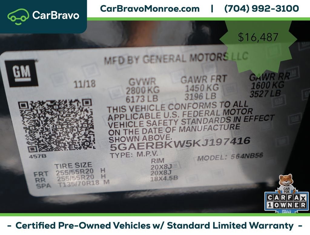 2019 Buick Enclave FWD 4dr Essence