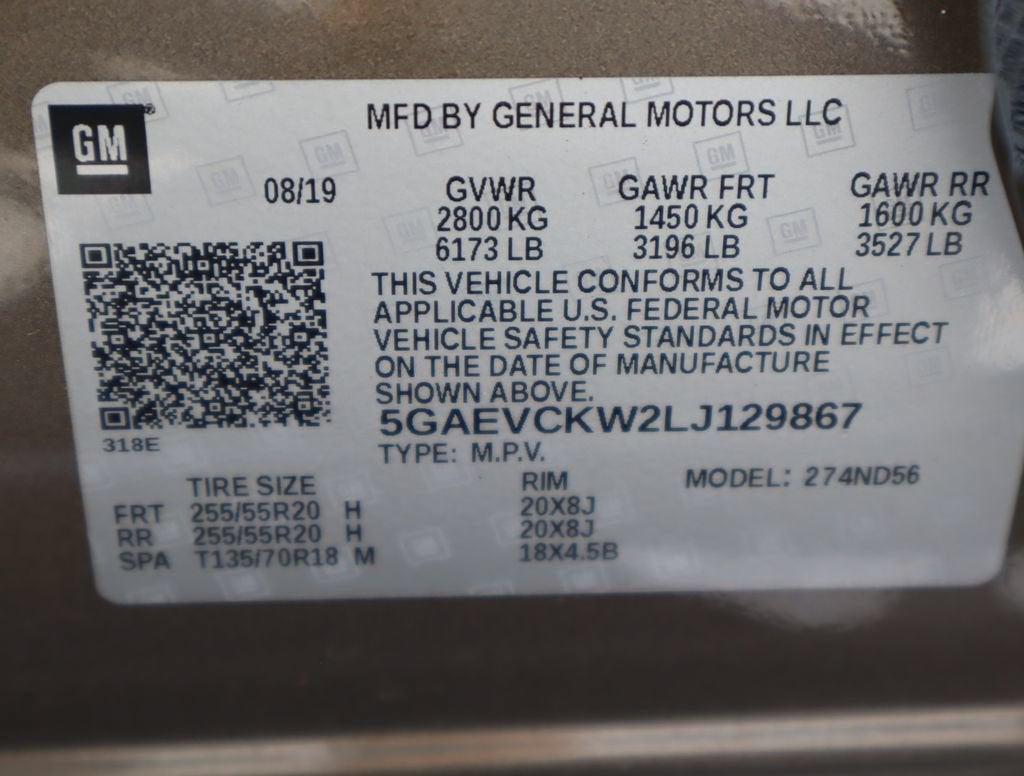 2020 Buick Enclave Avenir