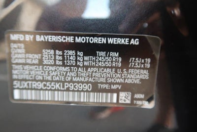 2019 BMW X3 xDrive30i Sports Activity Vehicle