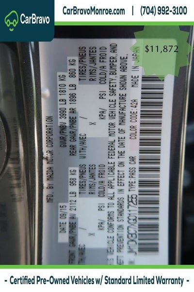 2016 Mazda Mazda CX-3 AWD 4dr Touring