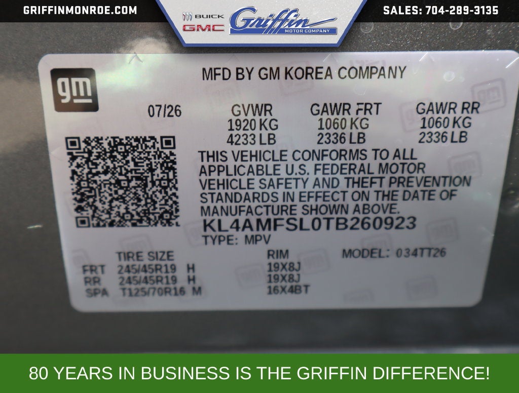 2026 Buick Encore GX Avenir