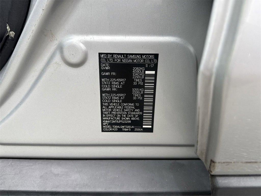 2018 Nissan Rogue FWD SV