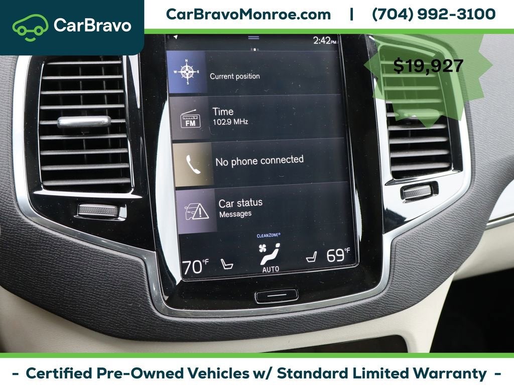 2018 Volvo XC90 T6 AWD 7-Passenger Momentum