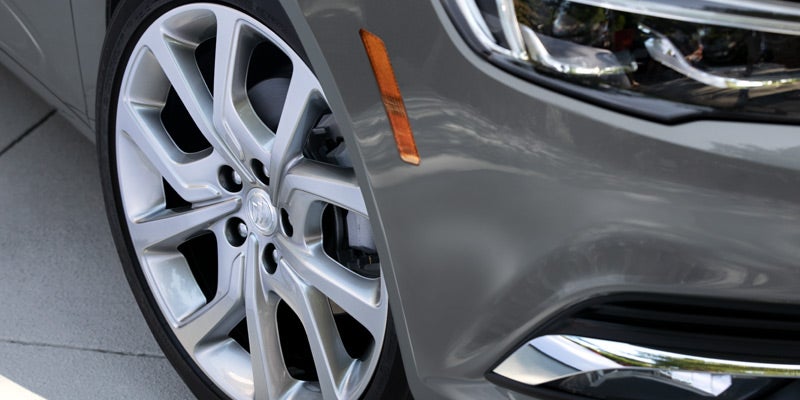 close-up front grille buick photo