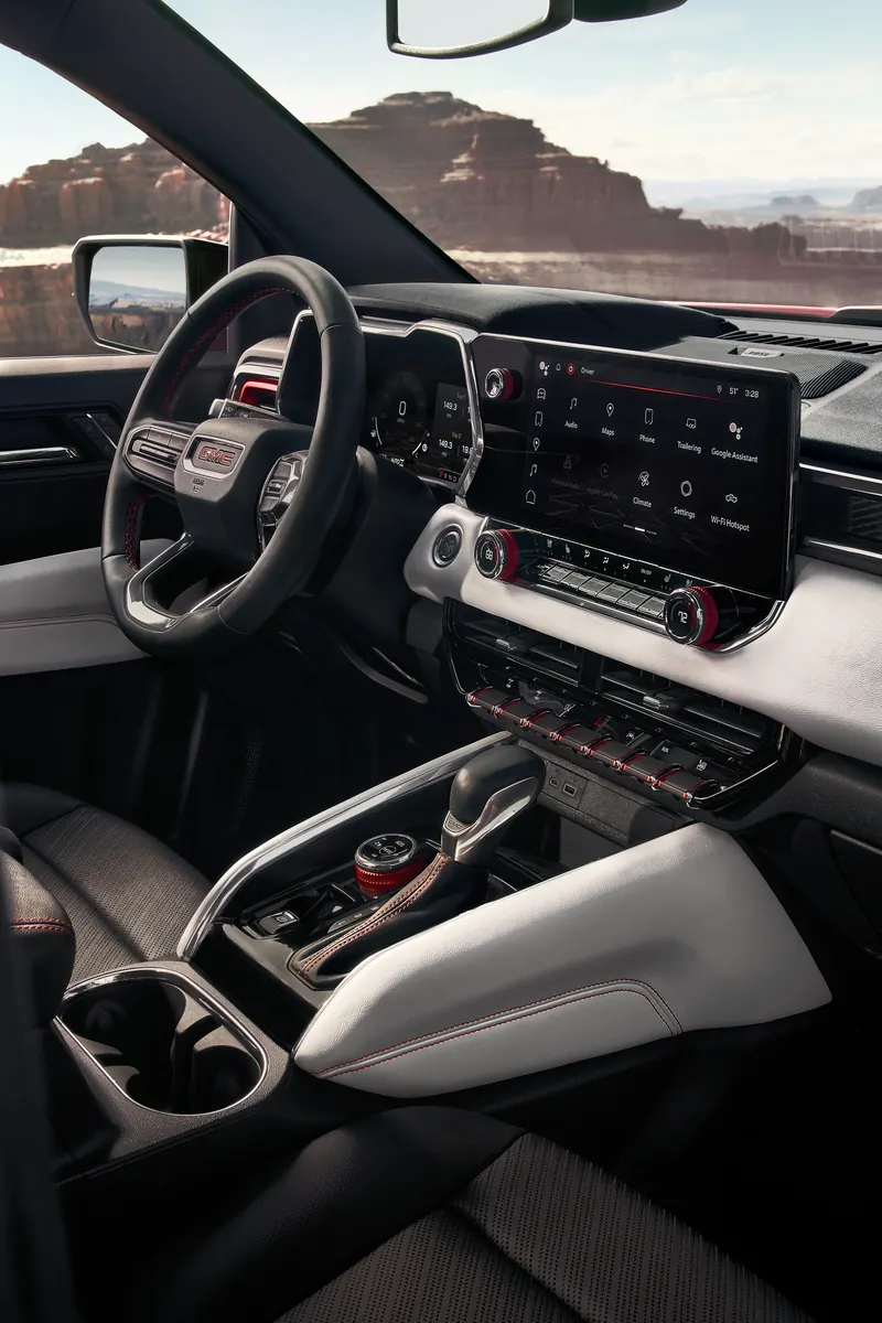 2026 GMC Canyon infotainment system at Griffin Buick GMC in MONROE NC