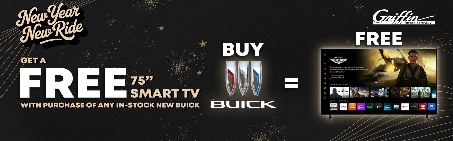 Free TV with Buick Purchase