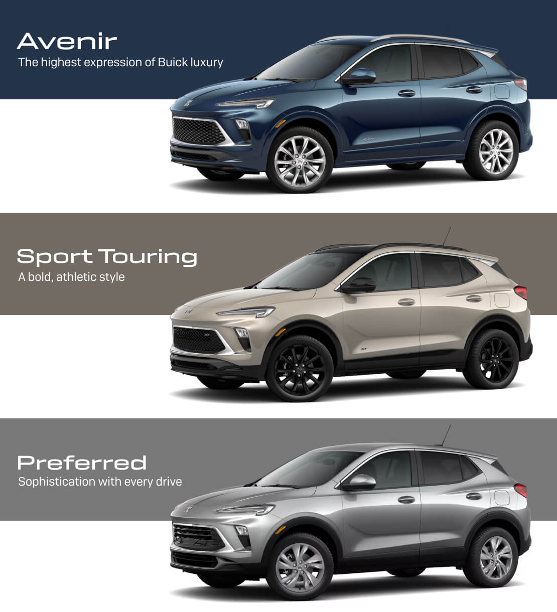 Compare the 2023 Buick Encore GX Trim Levels