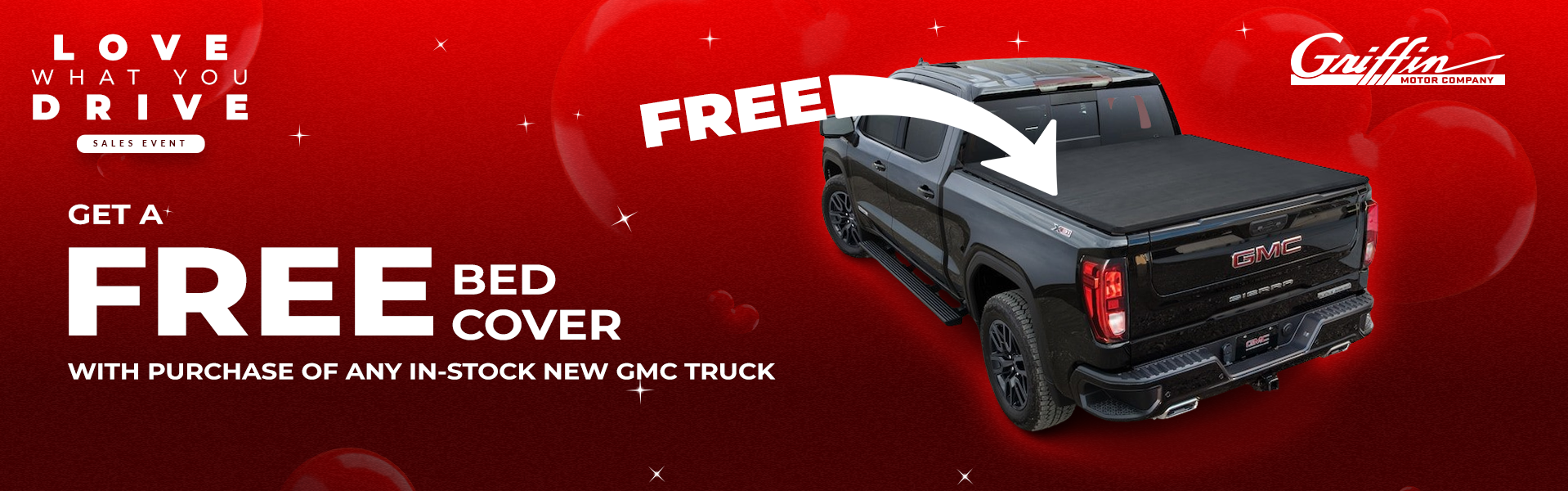 Free Bed Cover with GMC truck 