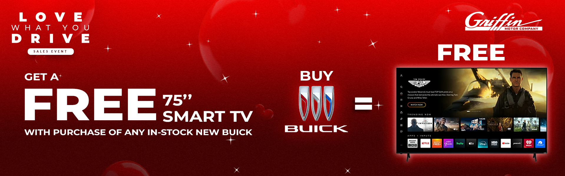 Free TV with Buick Purchase