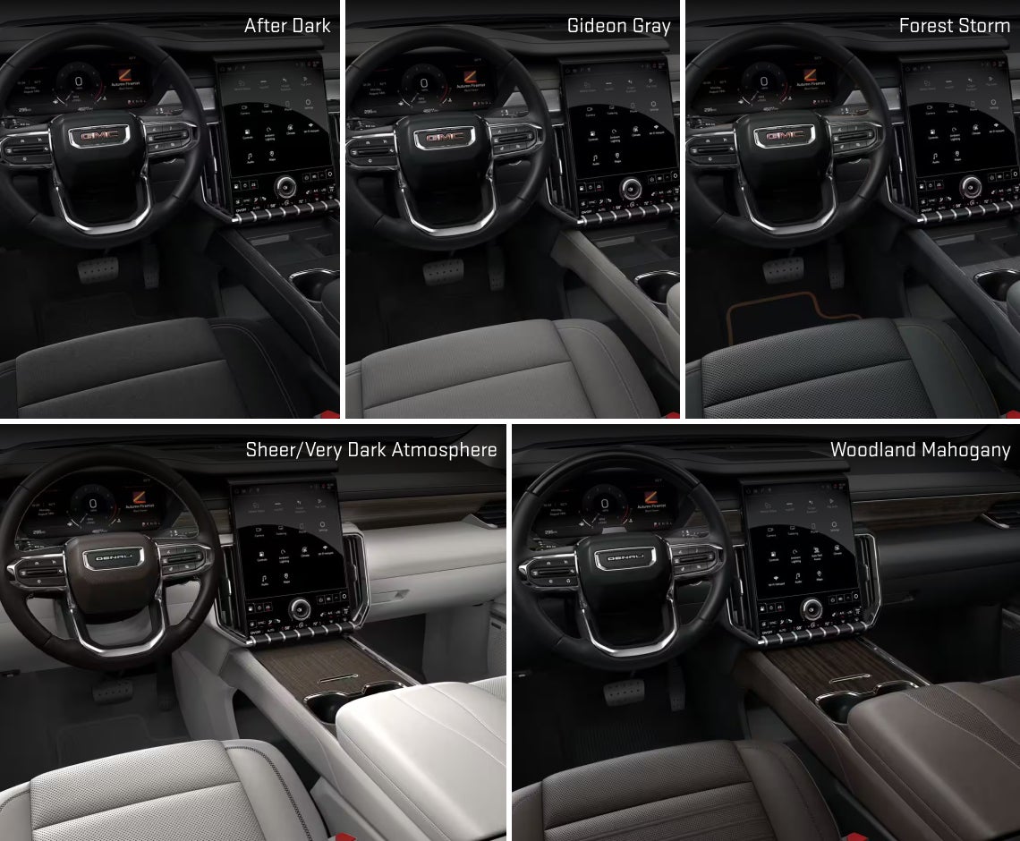 GMC Acadia Interior Colors